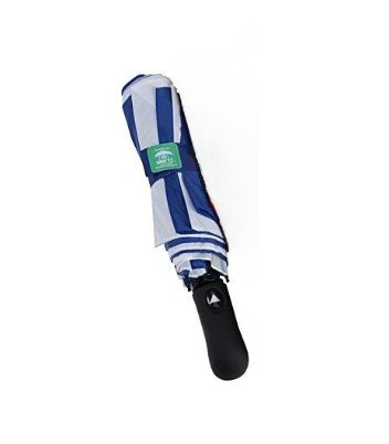 Navy and white LR umbrella
