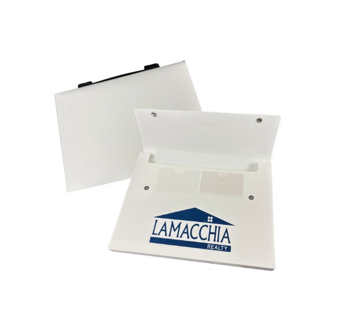 White Collateral Case with Handle